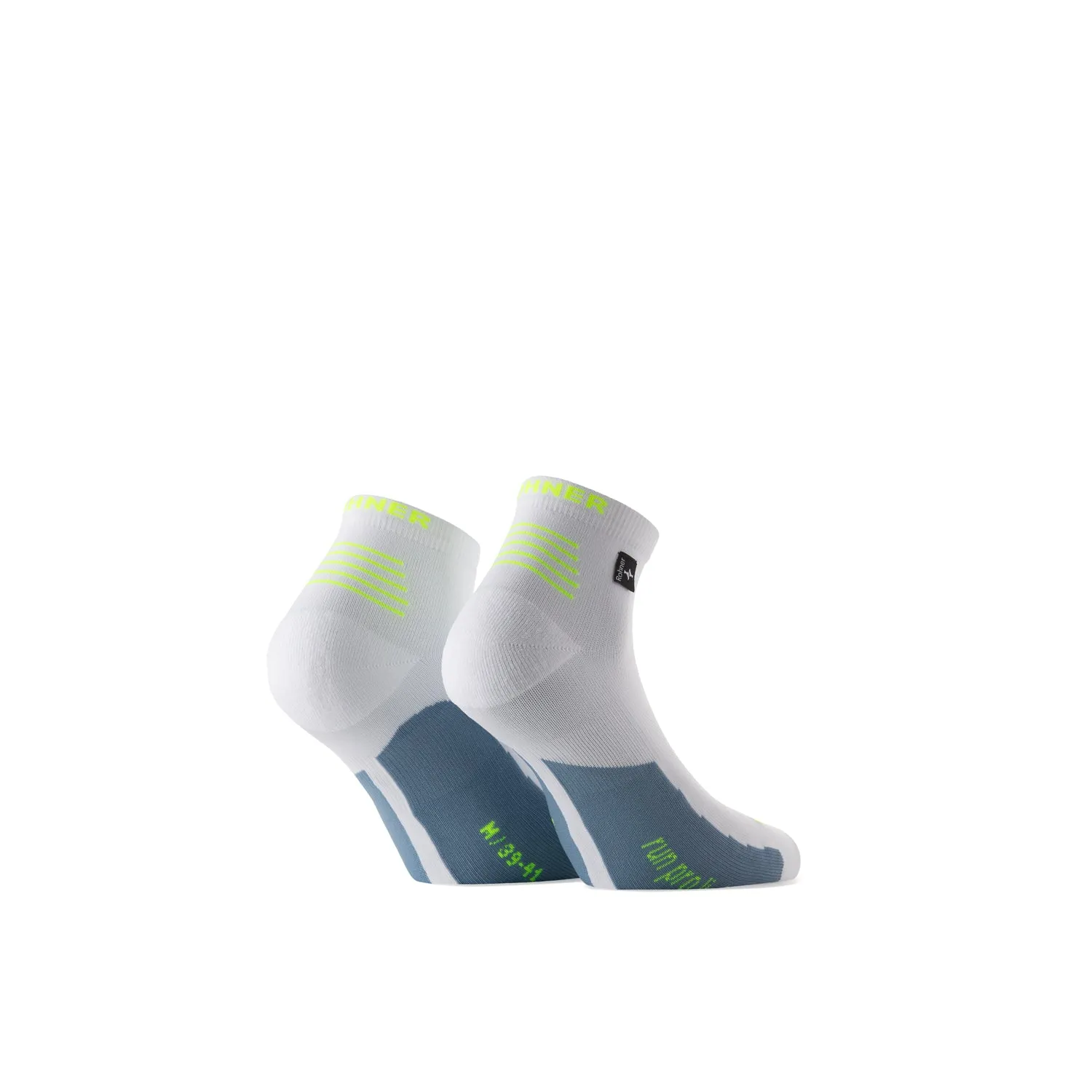Rohner Run Pro Light l/r løpesokker svart tynn