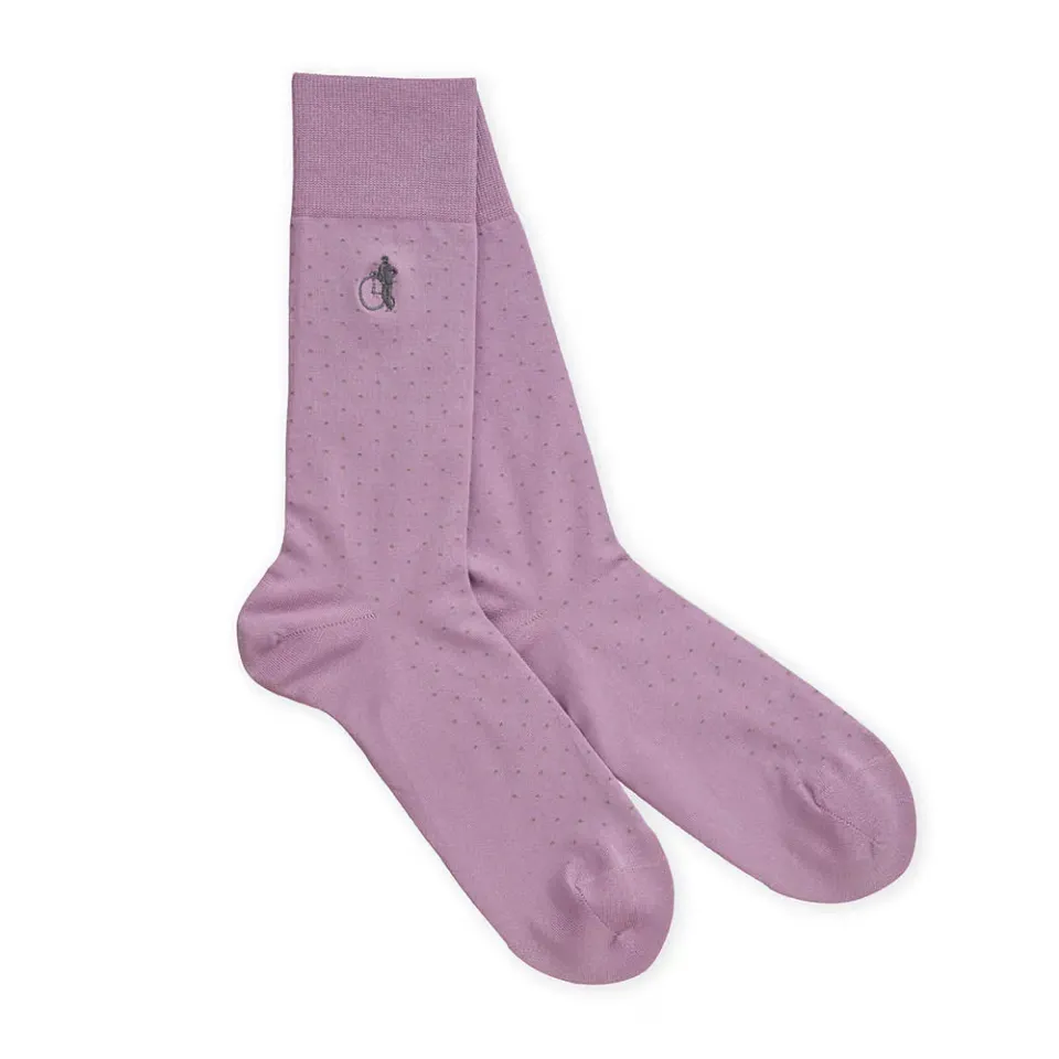 London Sock Company Spot of Style sokker prikkemønster bomull