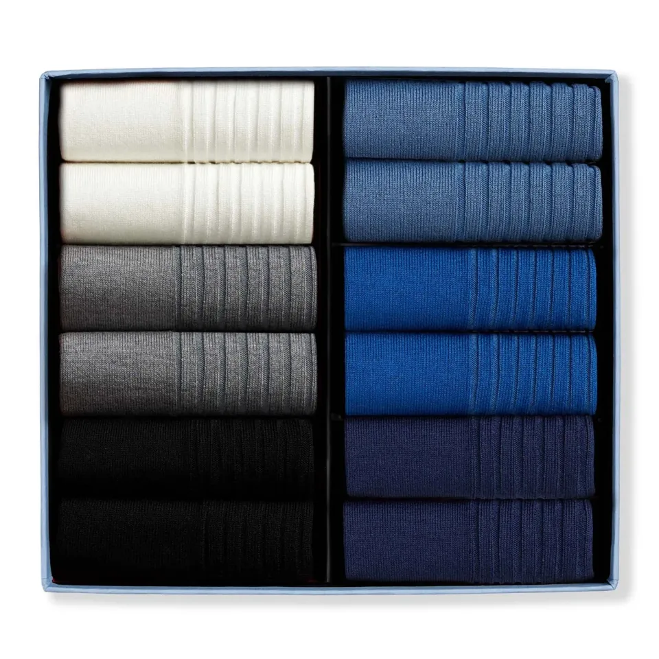 London Sock Company Classic Trainer 12-pack ankelsokker bomull