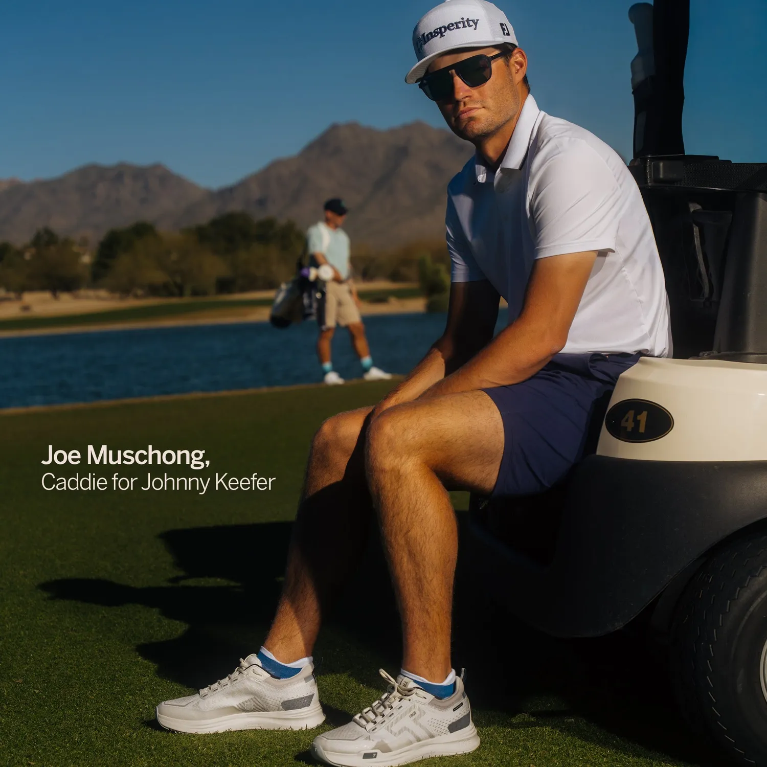 Feetures Elite Golf Max Cushion Tab golfsokker hvit tykk