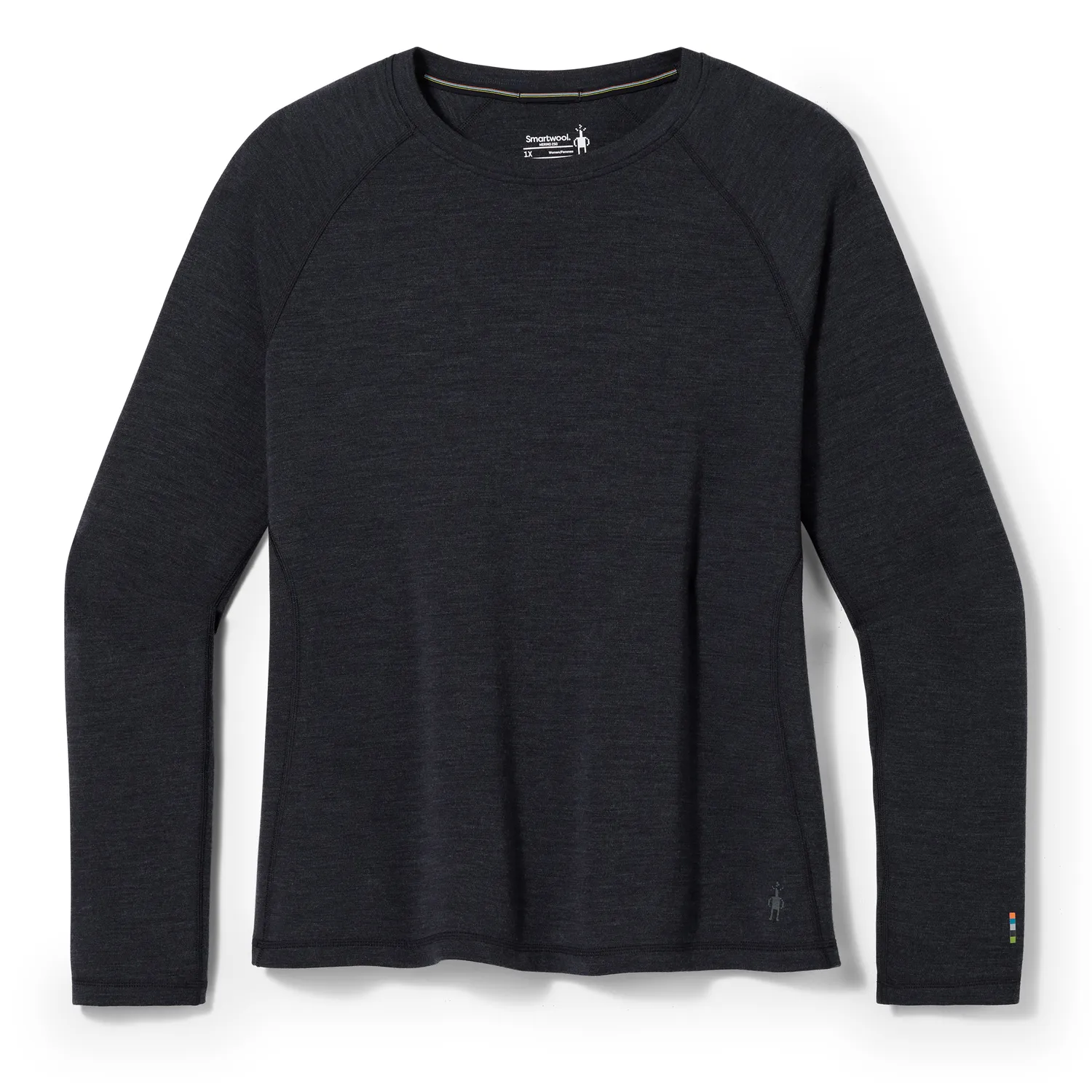 Smartwool Classic Thermal Merino ulltrøye Charcoal Heather varm