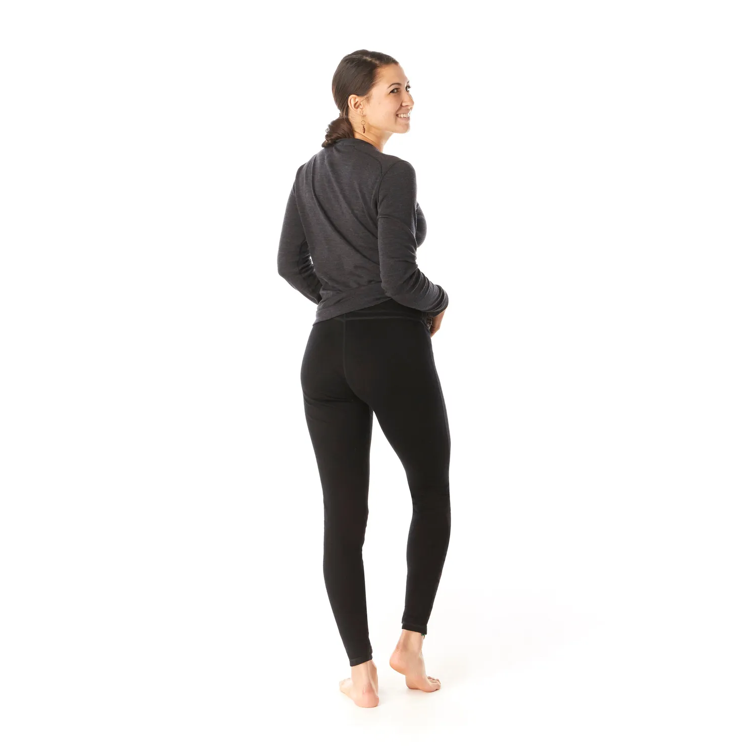 Smartwool Classic Thermal Merino Base Layer Bottom stillongs dame svart