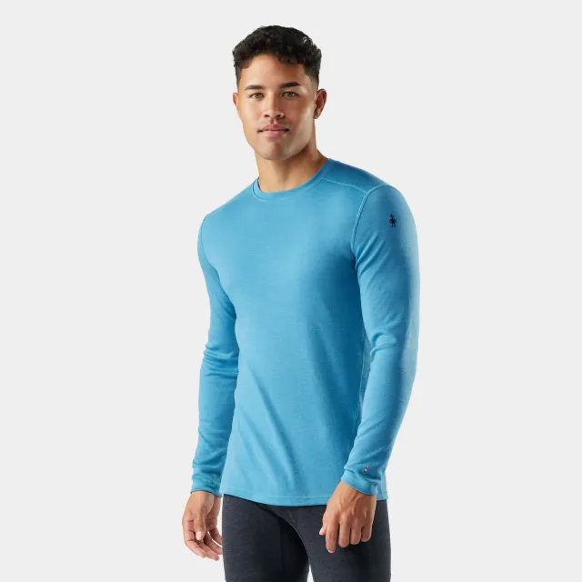 Smartwool Classic Thermal Base Layer Crew understøy blå merino