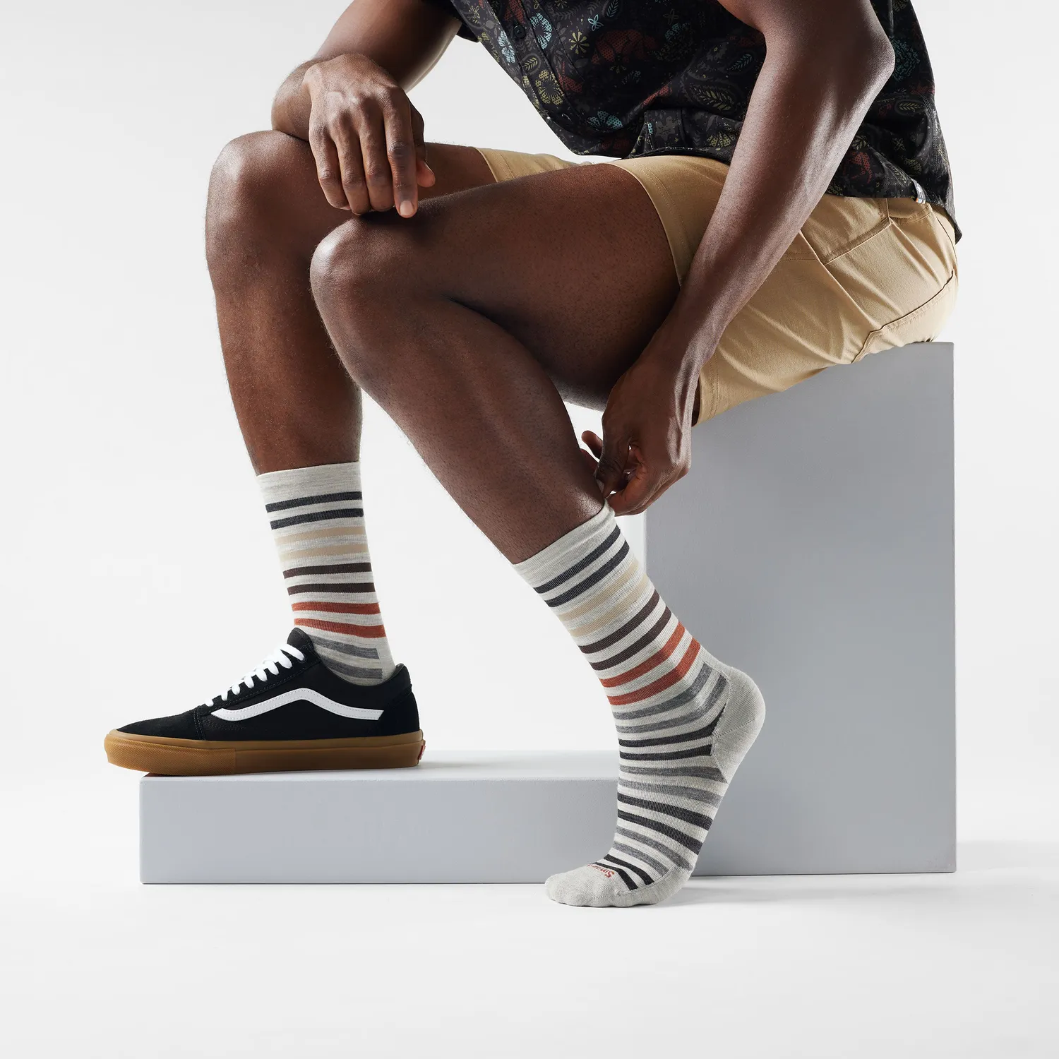 Smartwool Everyday Spruce Street Crew sokker Ash slitesterke