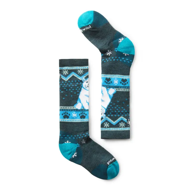 Smartwool Wintersport Polar Bear skisokker twilight blue ull