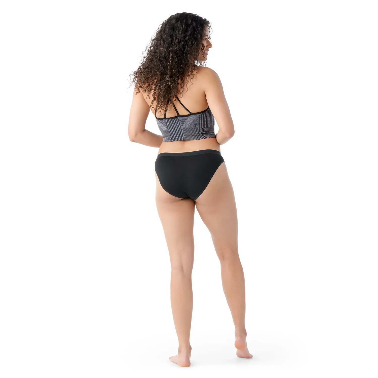 Smartwool Merino Bikini truse Black luktfri dame