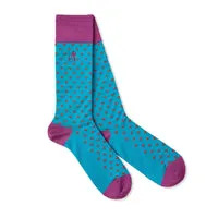 London Sock Company Vintage Blues sokker 3-pk blå