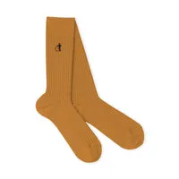 London Sock Company Simply Sartorial Mustard sokker 1 par sennepsgul bomull