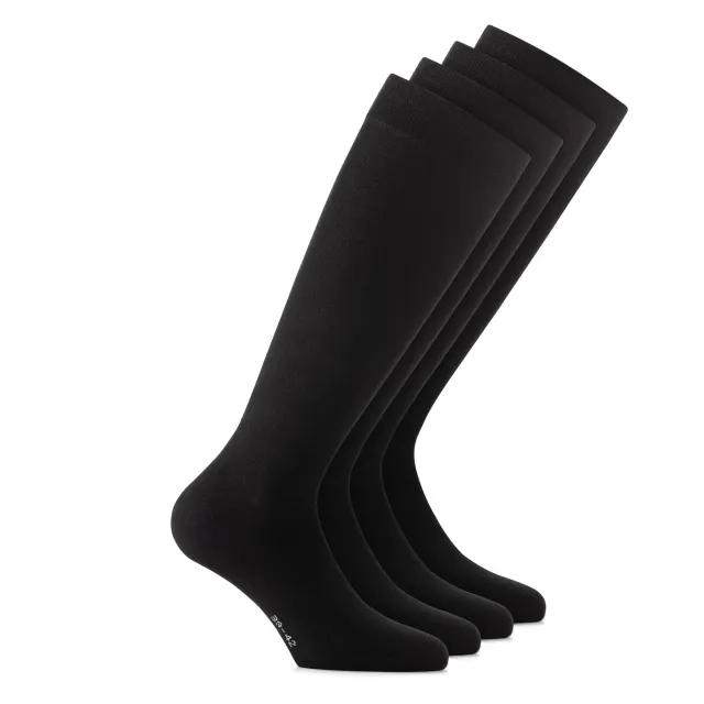 Rohner Cotton II Long bomullssokker 2 par myk bomull