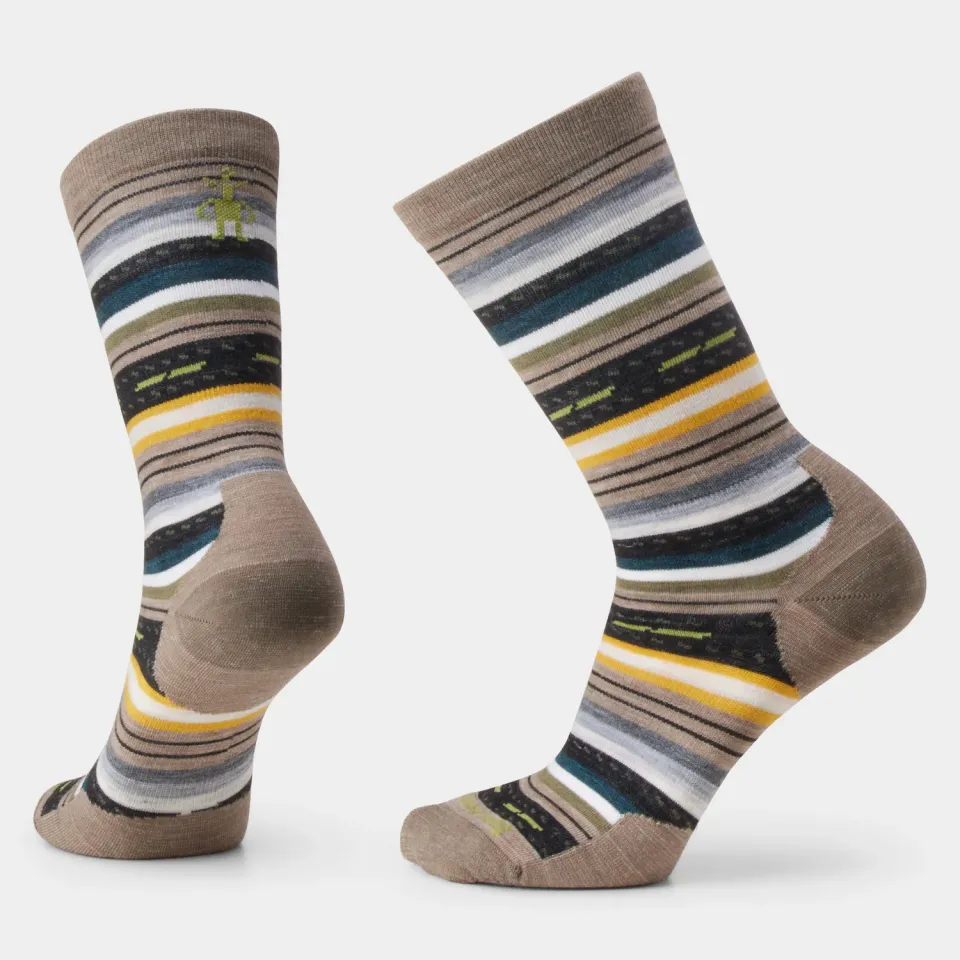 Smartwool Everyday Margarita Crew ullsokker fossil 1 par