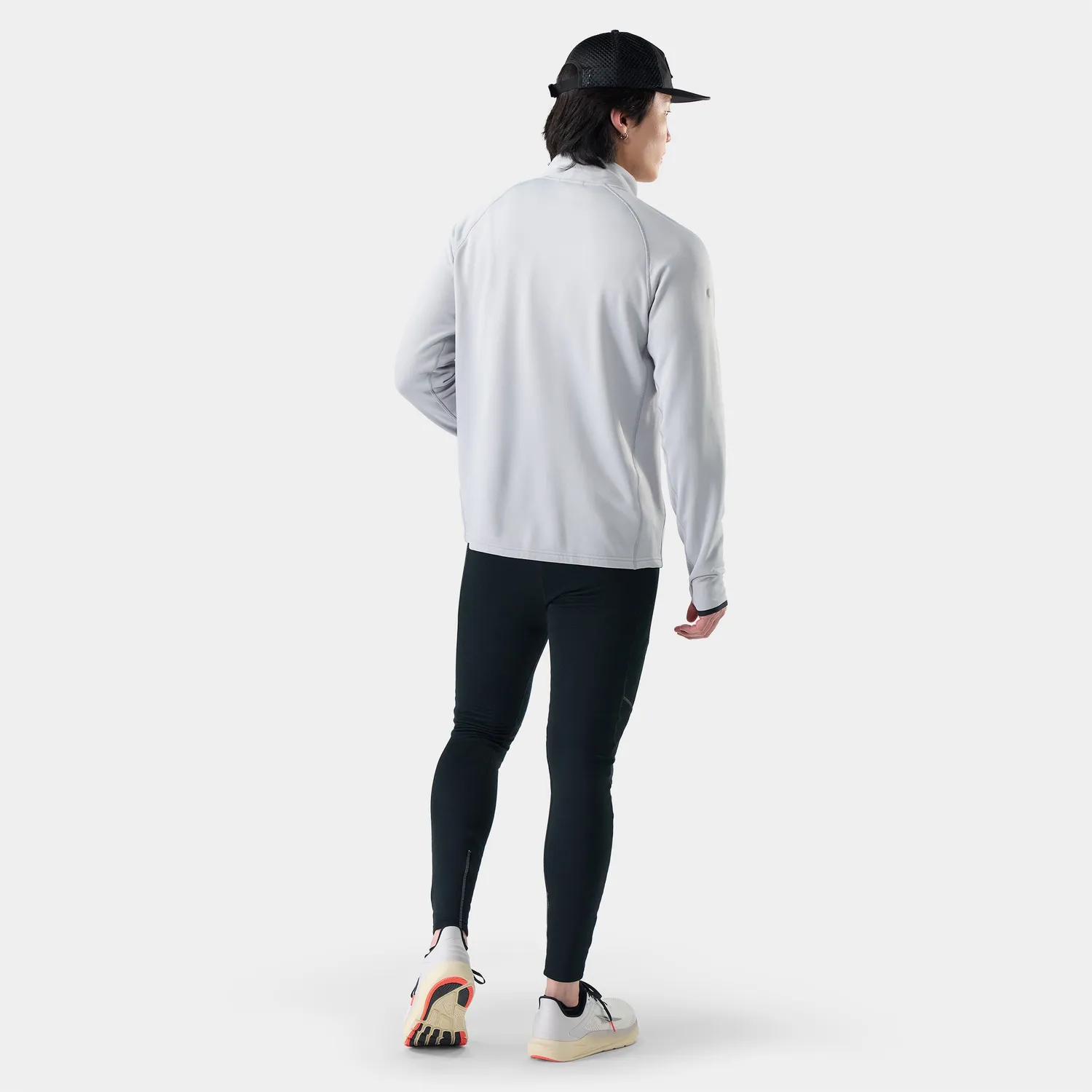 Smartwool Active Fleece jakke stormgrå merino