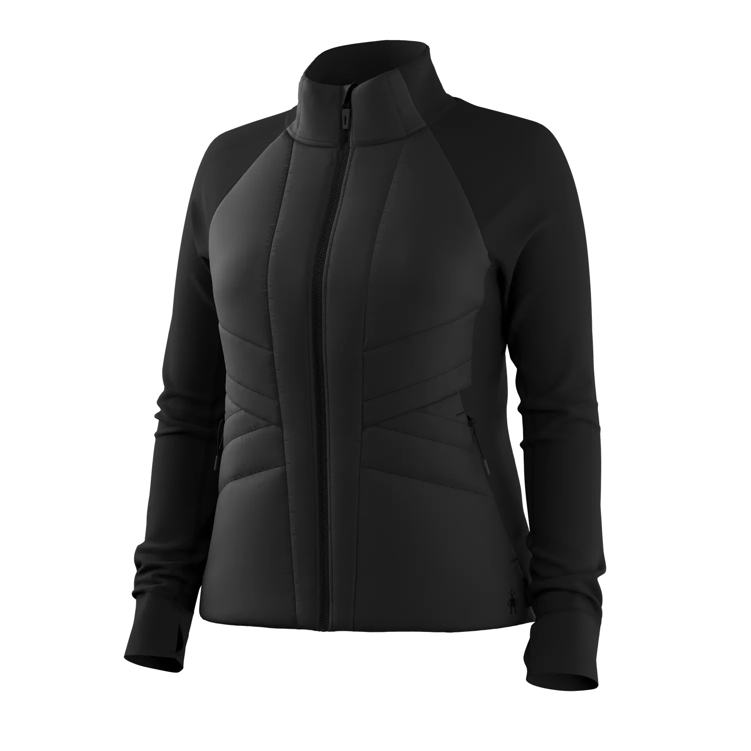 Smartwool Smartloft Hybrid jakke svart dame ull