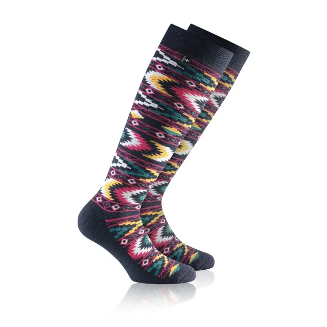 Rohner Native skisokker ullmiks navy