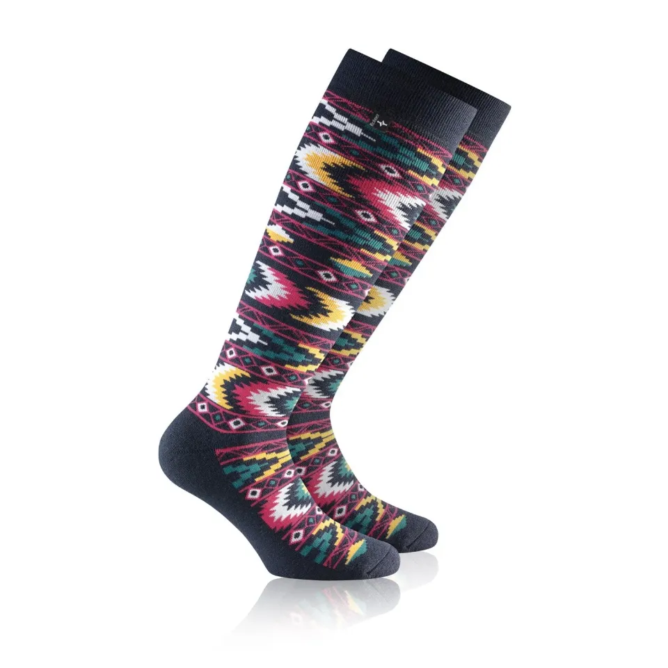 Rohner Native skisokker ullmiks navy