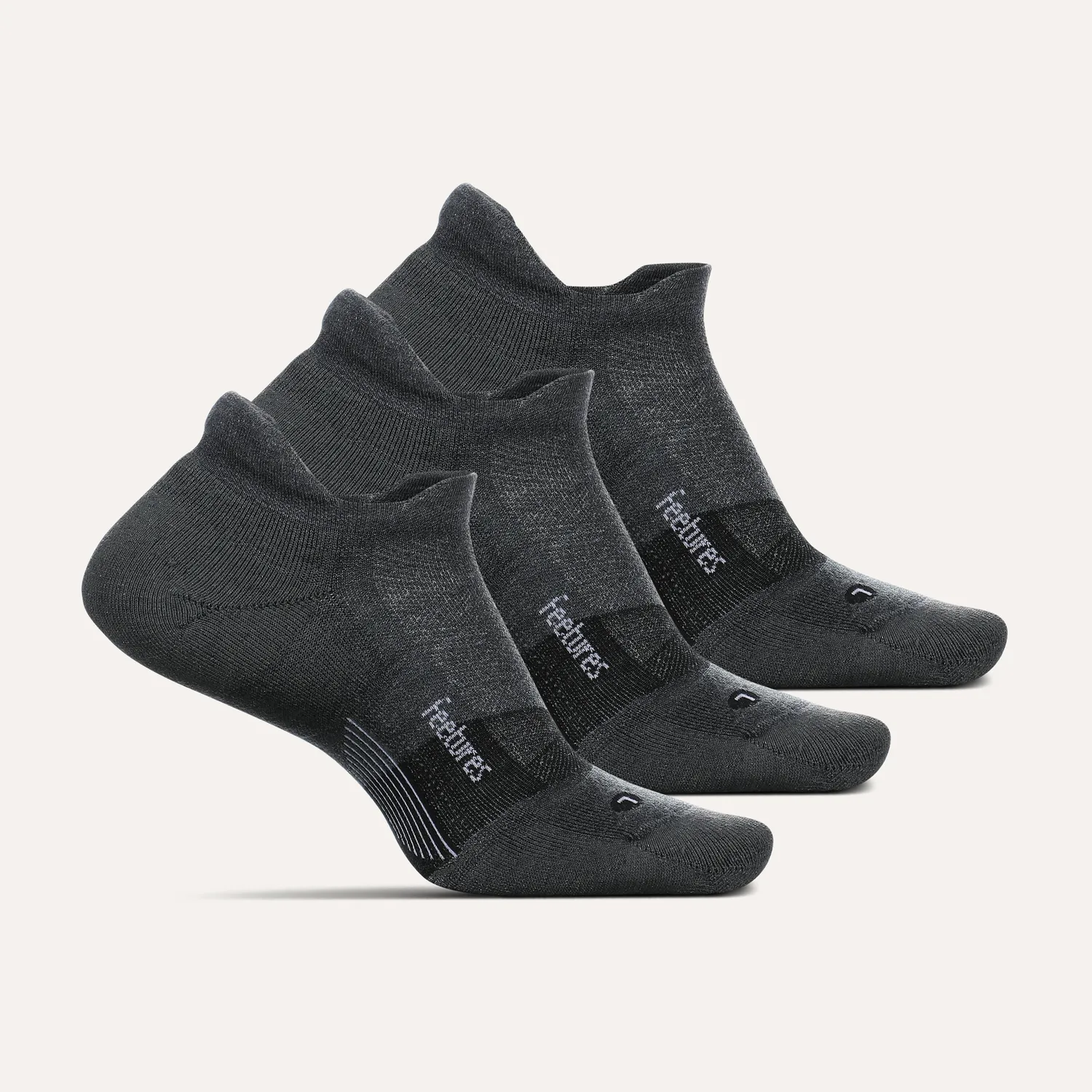 Feetures Merino 10 Max Cushion Tab ankelssokker 3-pk ull