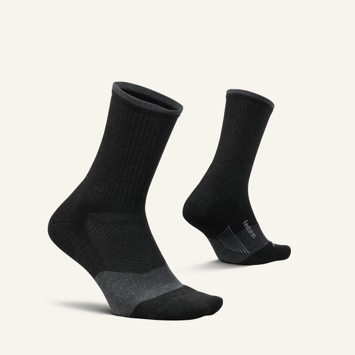 Feetures Trail Max Cushion Mini Crew sokker tectonic navy