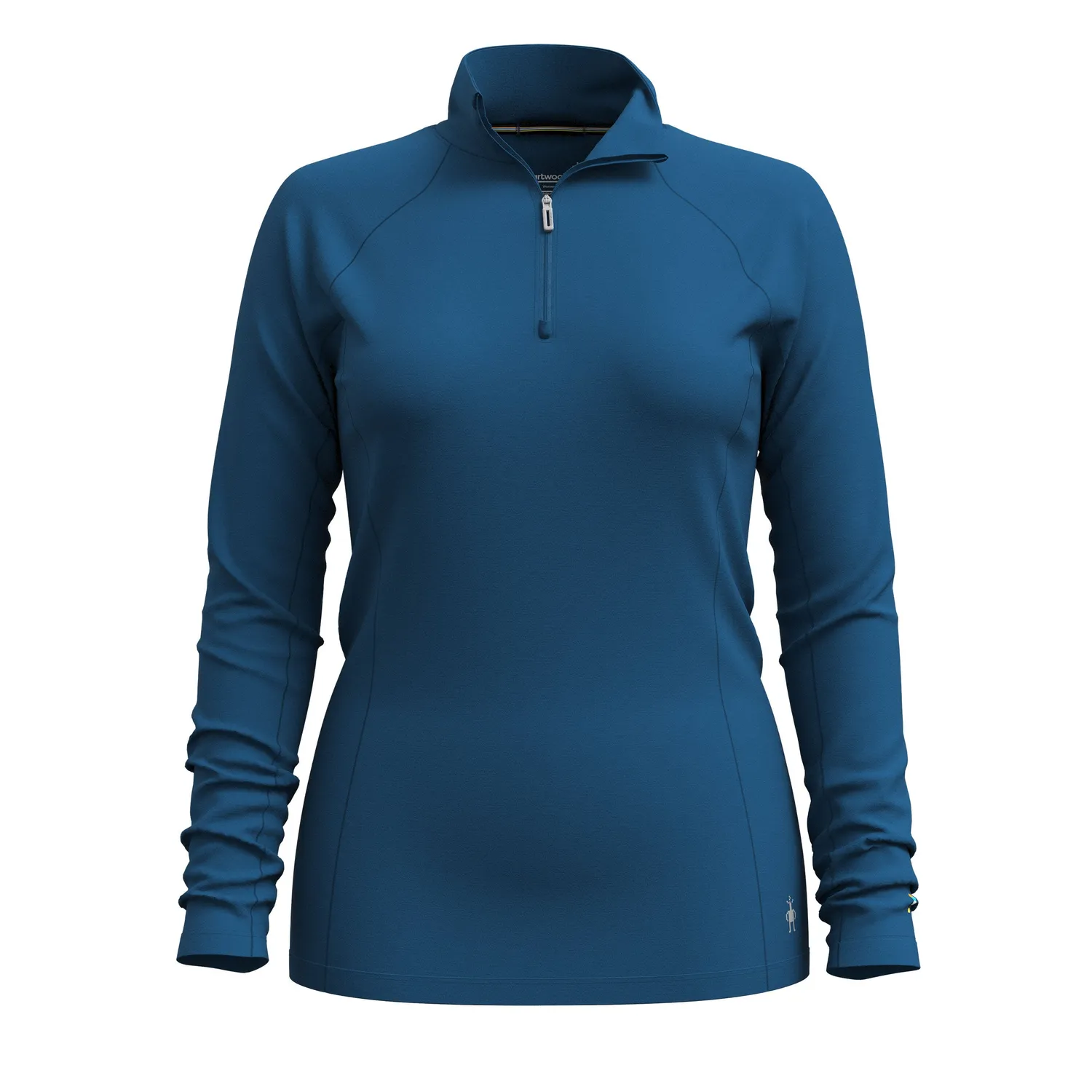 Smartwool Classic All-Season 1/4 Zip genser dame twilight blue