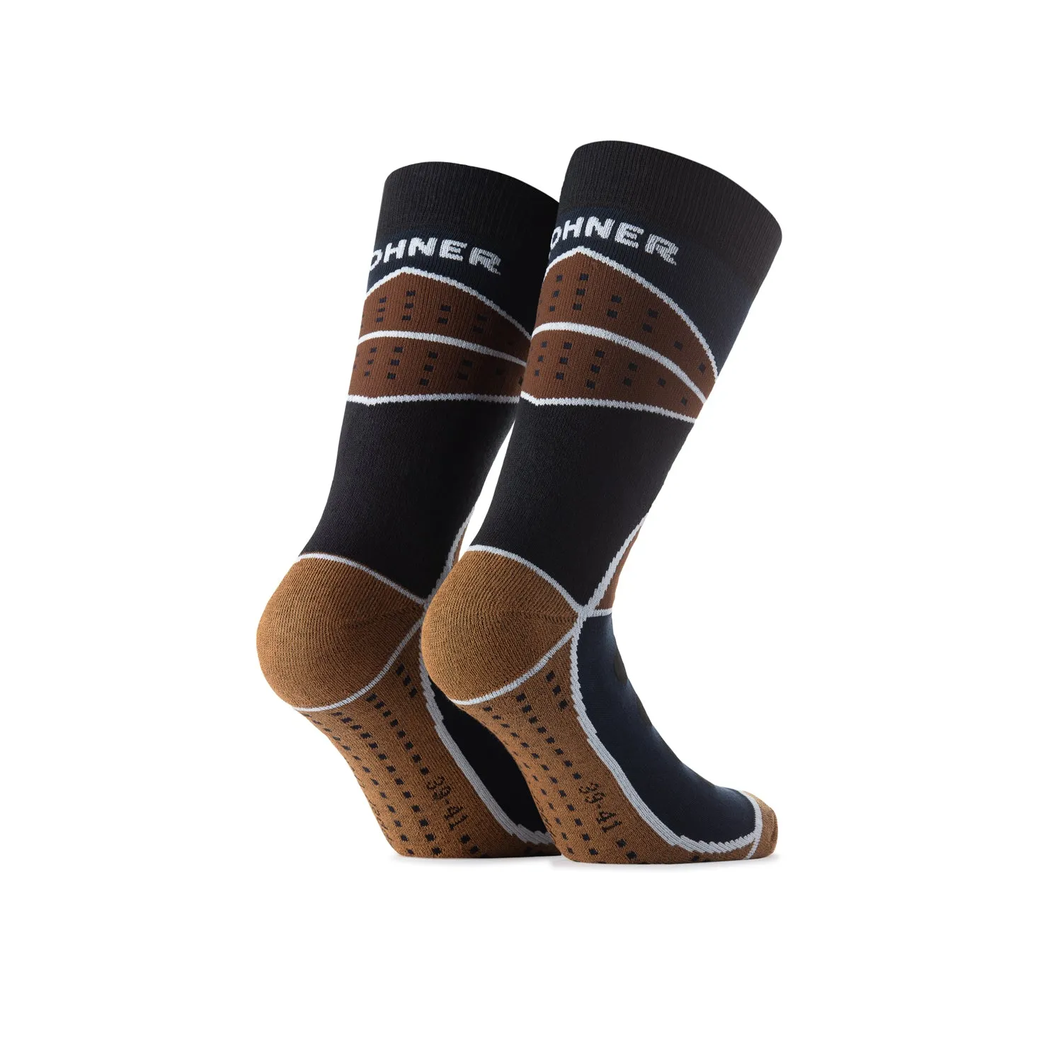 Rohner Copper Trek l/r tursokker khaki antibakteriell