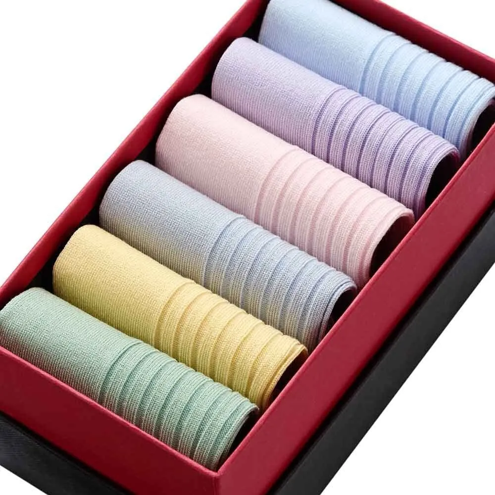 London Sock Company Simply Pastel Trainer sokker 6-pak pastel