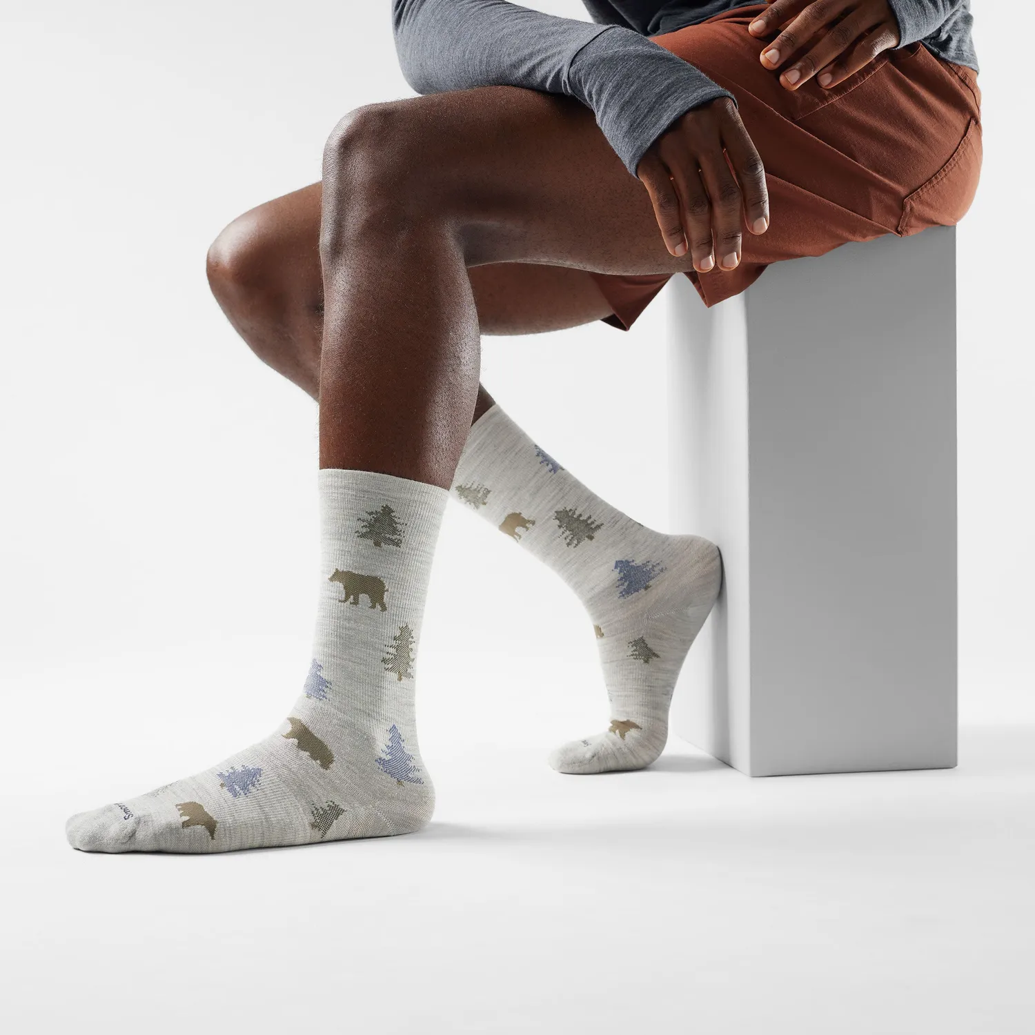 Smartwool Everyday Through Trees Sokker Ash Ull