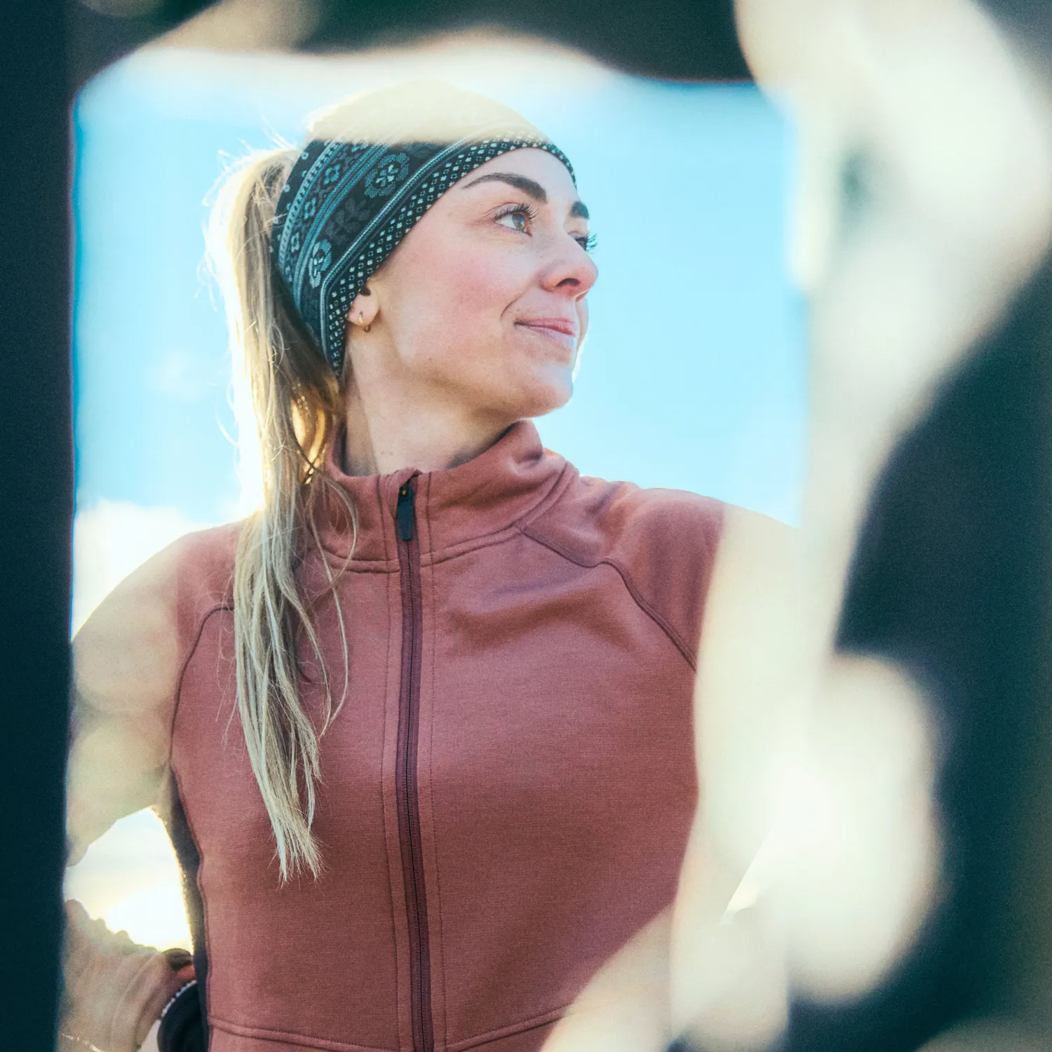 Smartwool Thermal Reversible pannebånd nightfall ull