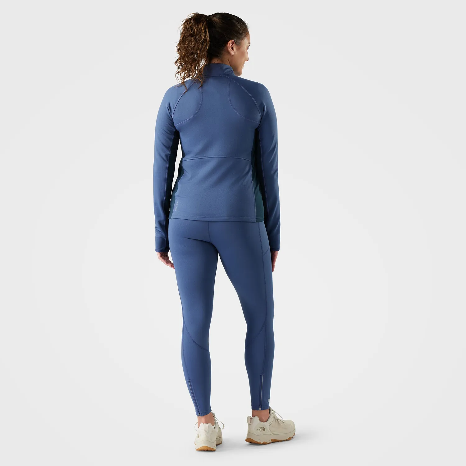 Smartwool Active Fleece Full Zip fleecejakke Nightfall Blue merino