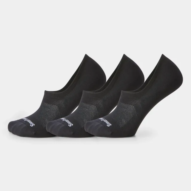 Smartwool Everyday No Show sokker Black 3-pack ull