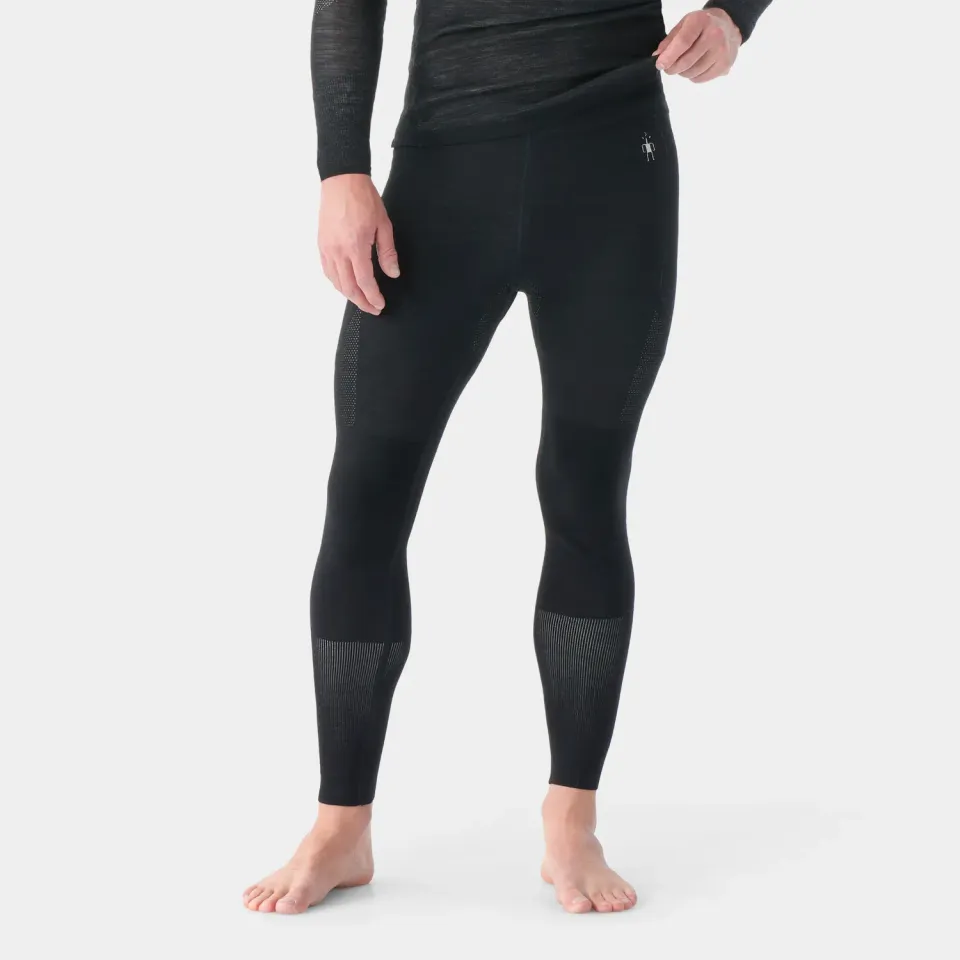 Smartwool Intraknit Thermal Merino stillongs svart-hvit ull