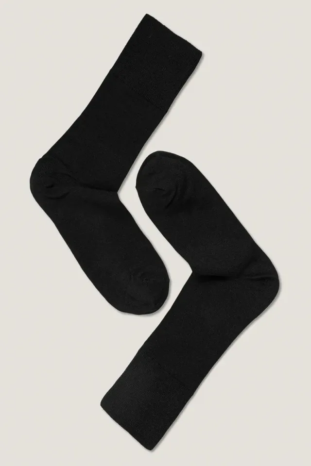 Syversen Socks Bamboo Comfort Top sokker svart 36-41 uten stram strikk