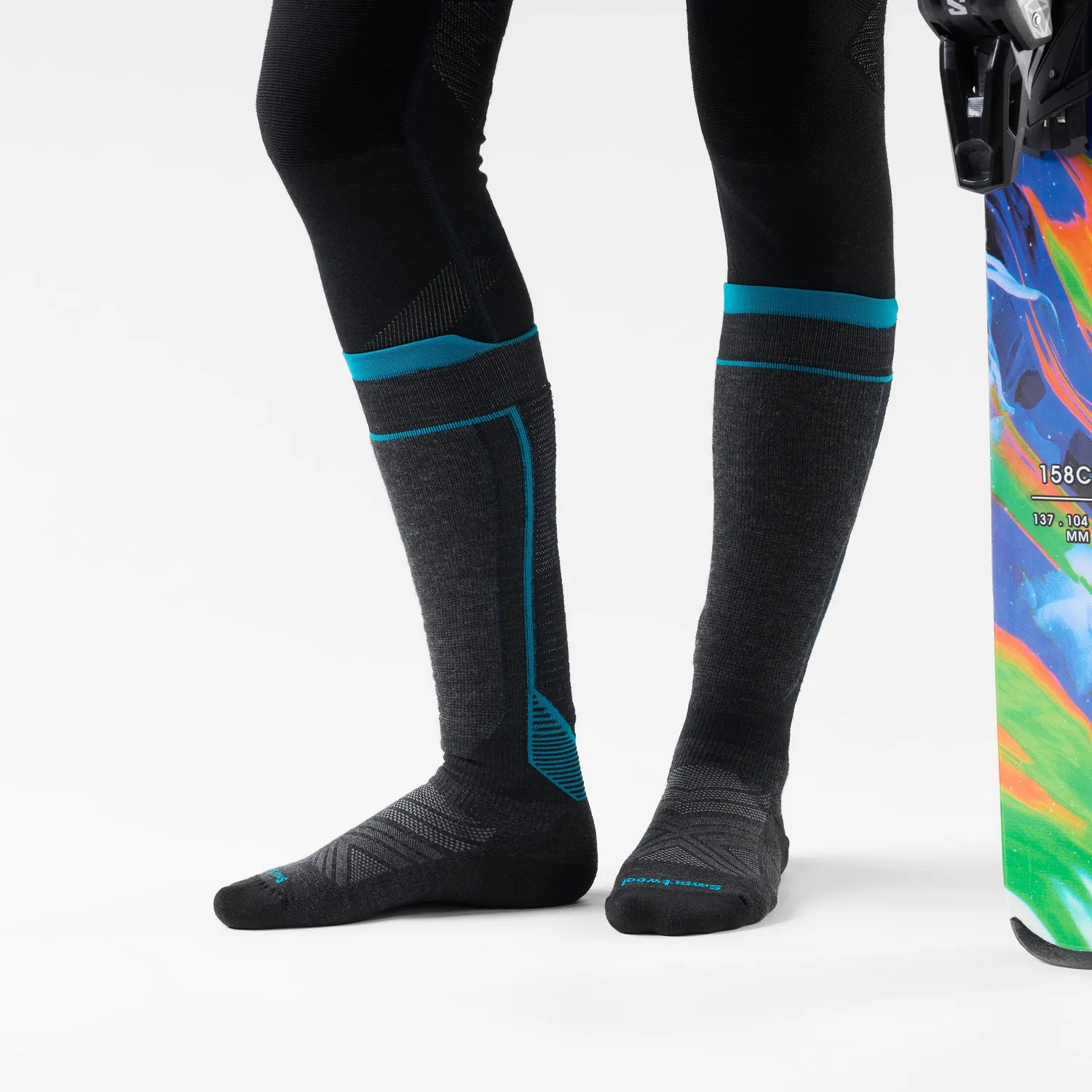 Smartwool Ski OTC skisokker grå dame merino