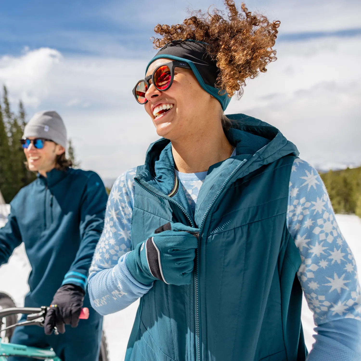 Smartwool Smartloft vest twilight blue ull varm