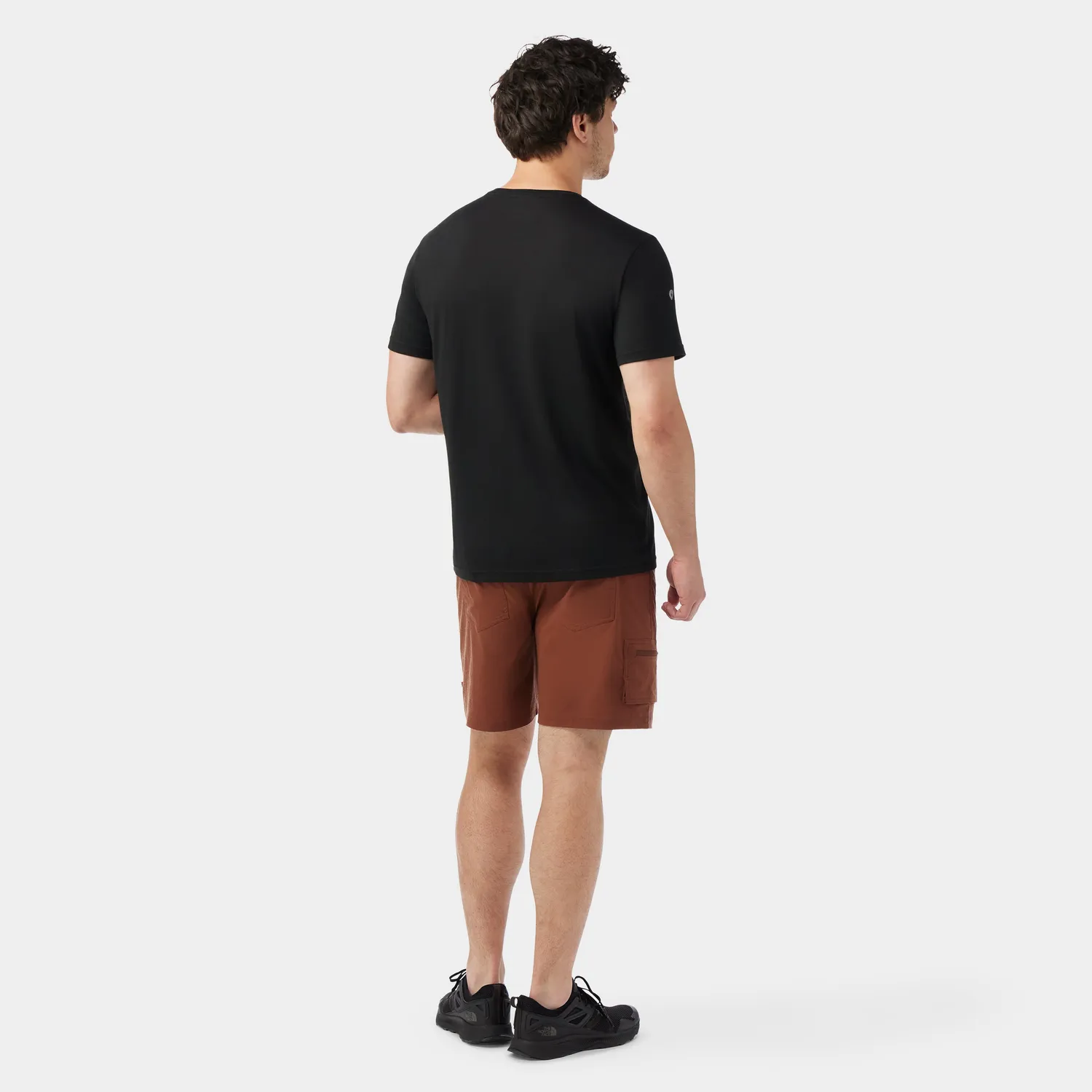 Smartwool Active Short Sleeve t-skjorte svart S