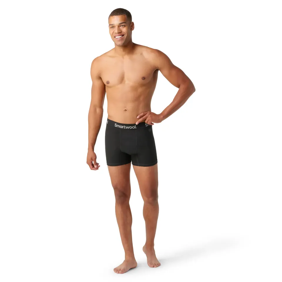Smartwool Active Boxer Brief boxer ull svart herre