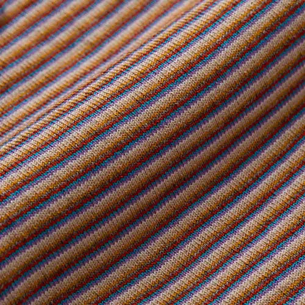 London Sock Company Simply Stripes Grey Blue sokker 1 par bomull