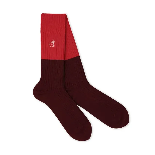 London Sock Company Block Collection Michael Fisher sokker fargeblokk