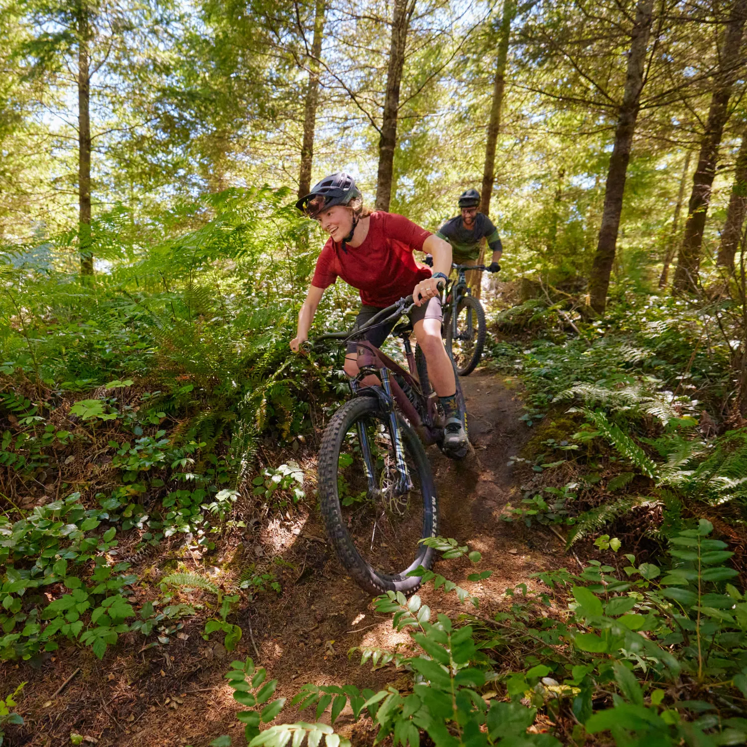Smartwool Mountain Bike Jersey trøye Currant dame