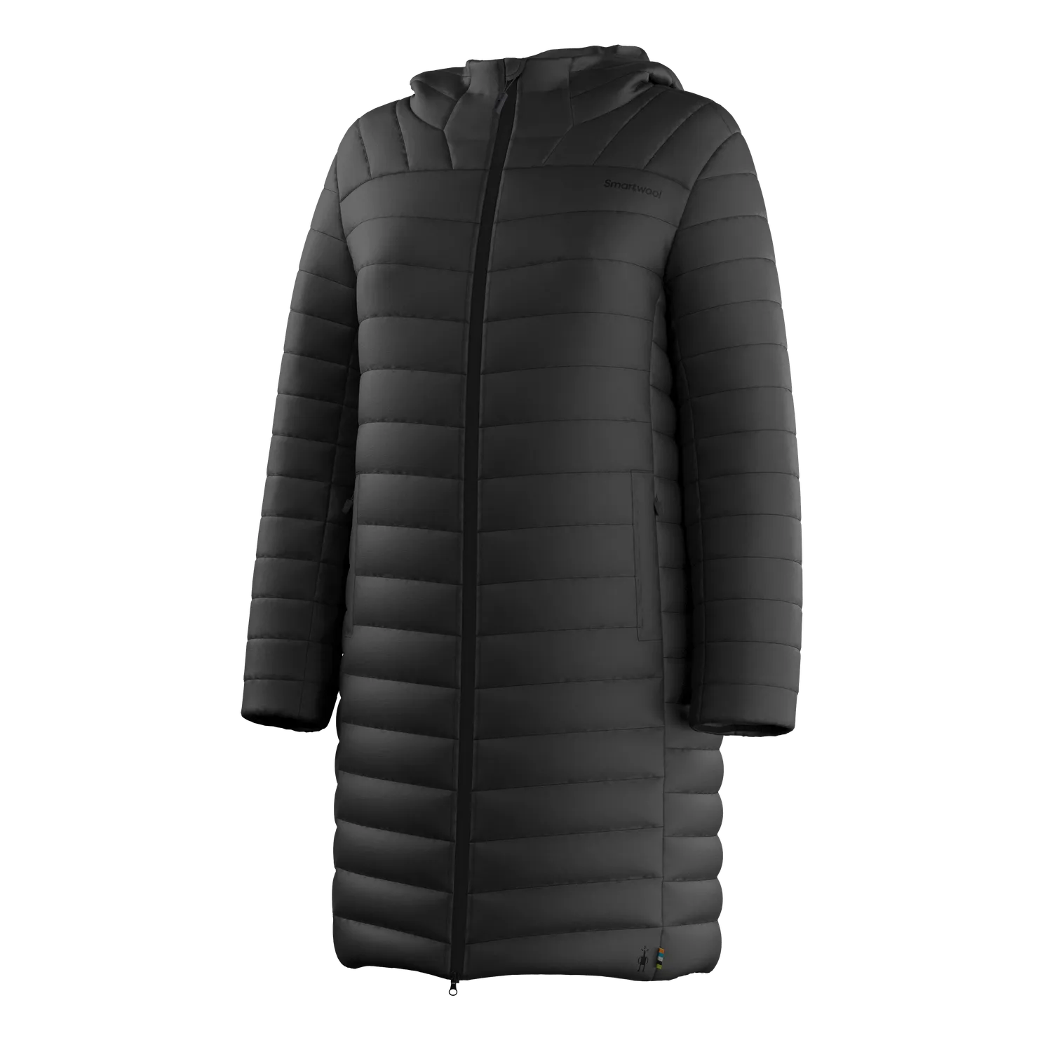 Smartwool Winterloft Hooded Parka vinterparka Black varm