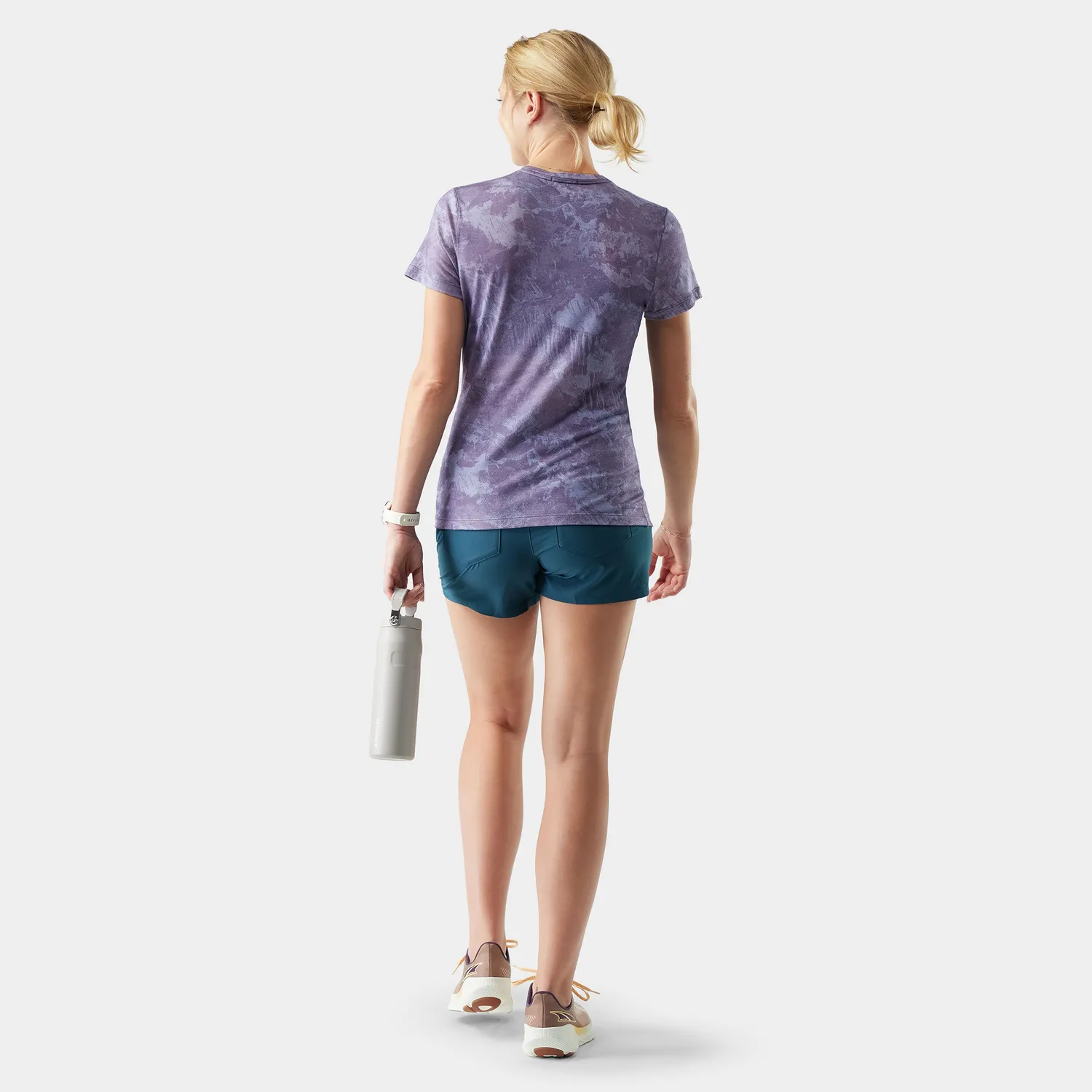 Smartwool Merino Short Sleeve Tee t-skjorte purple storm ull