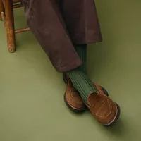London Sock Company Simply Sartorial sokker grønn 1 par