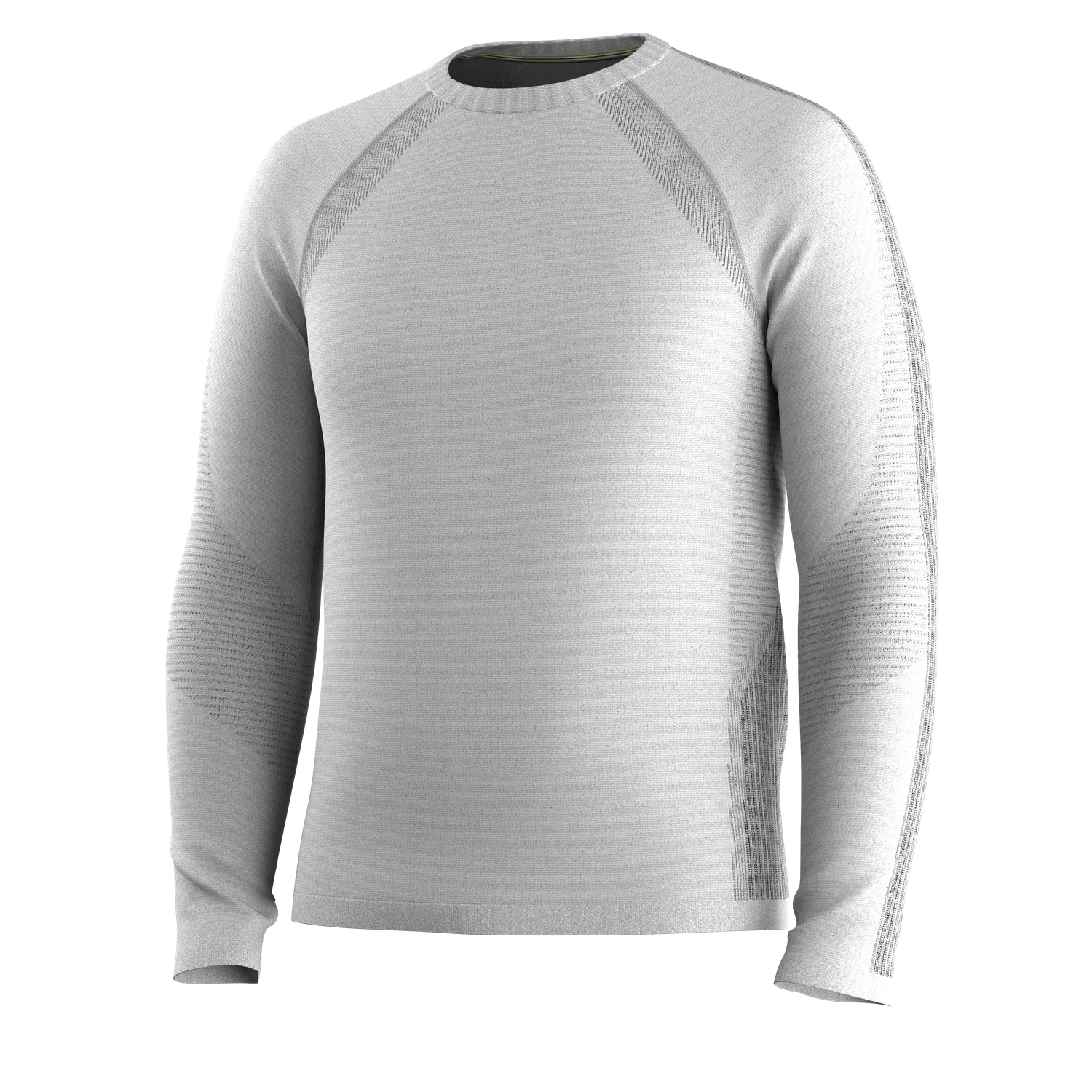 Smartwool Seamless Top trøye langermet Light Gray merino