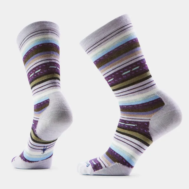 Smartwool Everyday Margarita Crew sokker Purple Eclipse merinoull