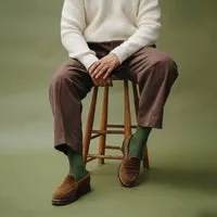 London Sock Company Simply Sartorial sokker grønn 1 par