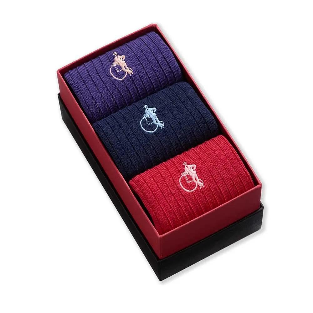 London Sock Company Fresh Pop 3-pack sokker fargerik