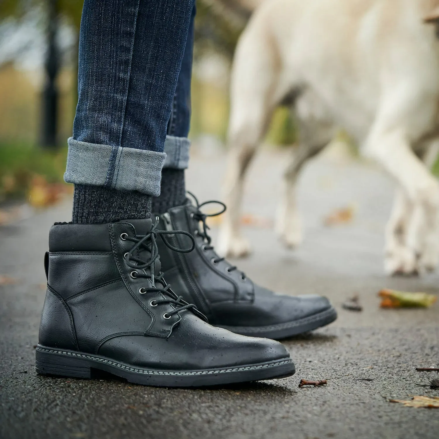London Sock Company Victoria Park bootsokker 2-pak grå