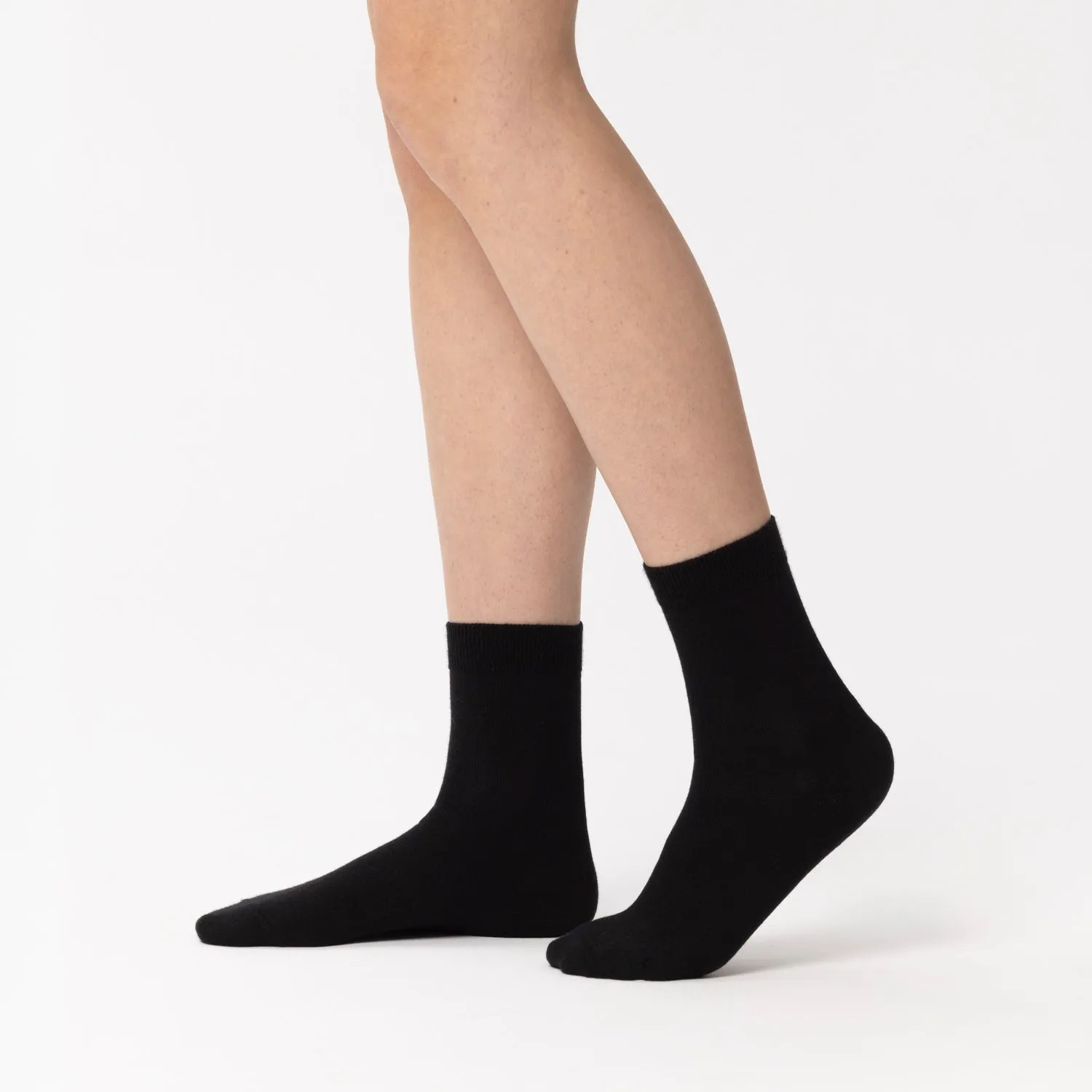 Rohner Premium Women sokker black kasjmir silke