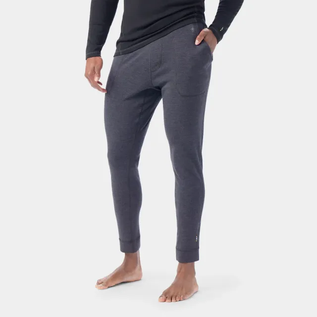 Smartwool Thermal Merino joggebukse charcoal heather ull