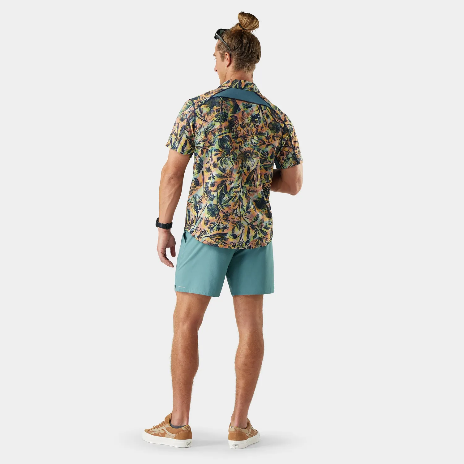 Smartwool Everyday Button Down skjorte herre multi floral
