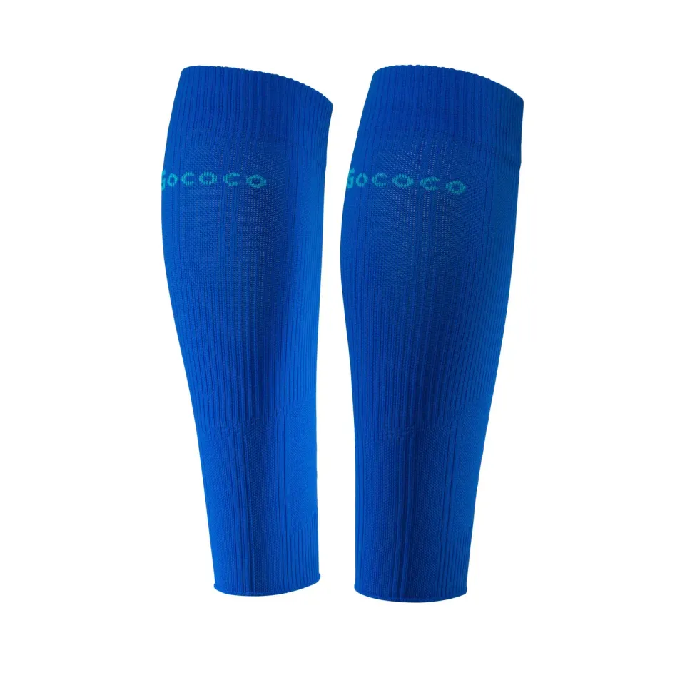 Gococo Compression Calf Sleeves leggvarmere S electric blå
