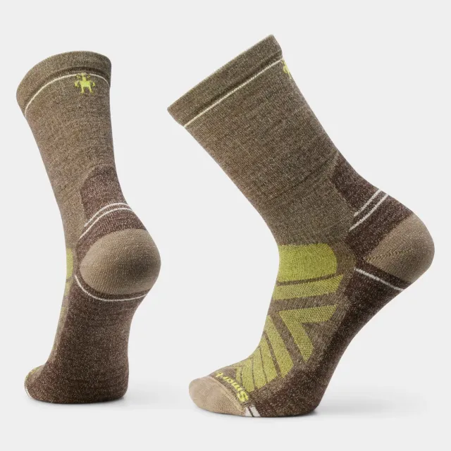 Smartwool Hike Crew tursokker oliven M merino