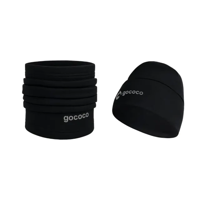 Gococo Powerstretch lue og hals sett svart varm